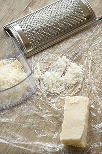 面粉干酪奶酪厨房白色奶制品食物黄色调味品木板美食桌子图片