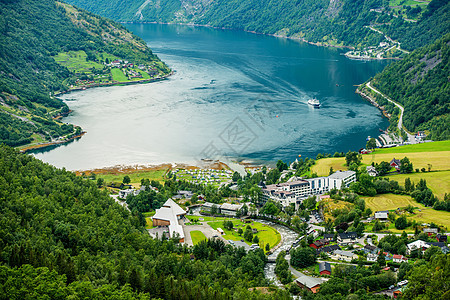 Geiranger 全观挪威图片