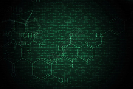 深色化学背景图片