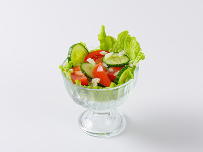 混合蔬菜沙拉沙拉蔬菜营养黄瓜盘子食物小菜玻璃洋葱午餐图片