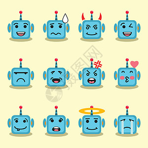 Emojis平板机器人装置图片