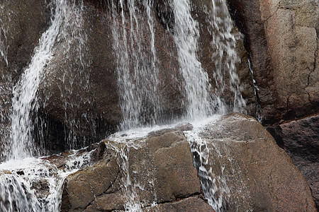 科特卡瀑布流动风景瀑布公园溪流岩石石头图片