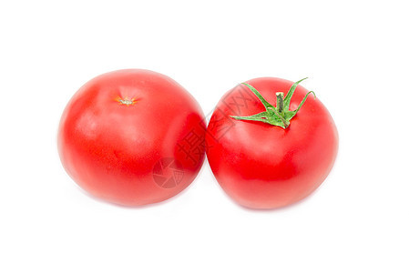 两个成熟的红番茄特配图片