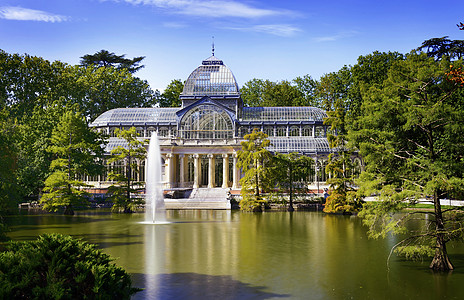 水晶宫花园建筑学观光水晶池塘宫殿建筑玻璃旅游旅行图片