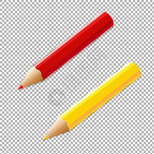 两支铅笔工作黄色木头绘画工具办公室红色补给品橡皮大学图片