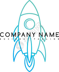 太空火箭航天飞机品牌标志模板标识网络飞船发射星系速度旅行按钮网站绘画界面图片