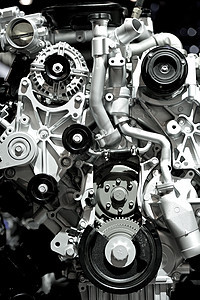 铝汽车发动机生态汽油腰带金属注射器涡轮生命值工程力量排场背景图片