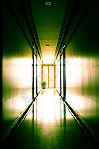反光现代走廊图片