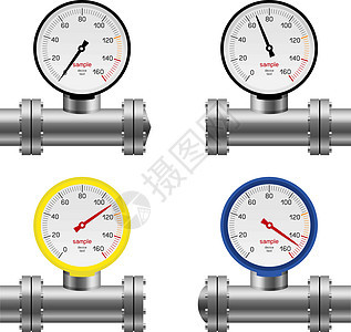 管道压力表系列图片