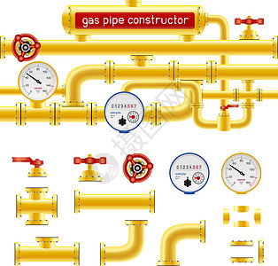 煤气管组构造图片