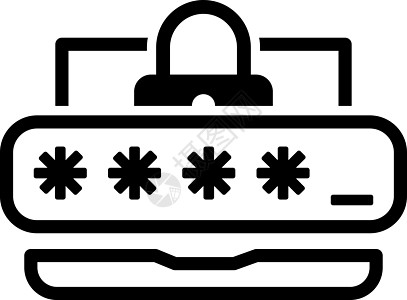 密码保护图标 平面设计安全用户成员网络体验日志警告网站钥匙隐私图片