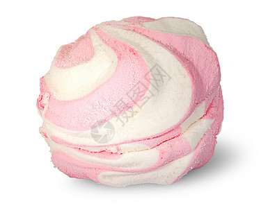 单白和粉色棉花糖图片