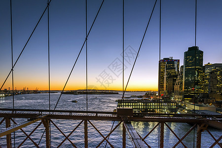 日落时纽约图片
