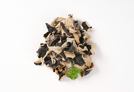 木耳蘑菇食物耳朵团体美食高架图片
