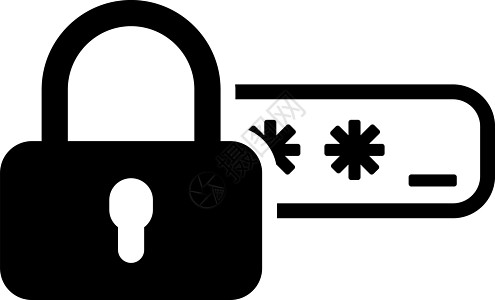 安全访问和密码保护图标网站钥匙网络入口隐私符号体验互联网录取元素图片