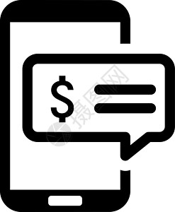 短信通知图标 平面设计技术互联网用户商业传递界面服务窗口消息电话背景图片