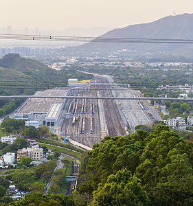 火车站旅行运输车站建筑学踪迹路口滚动货运场景时间图片