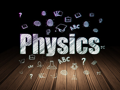 教育概念 黑房中的物理学图片
