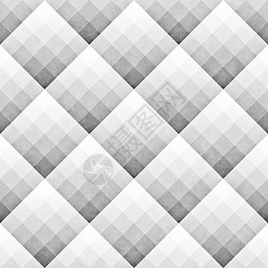 Seamles 渐变菱形网格图案 抽象几何背景设计创造力装饰灰色织物插图白色装饰品风格马赛克纺织品图片
