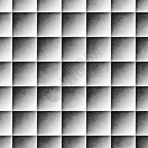 Seamles 渐变菱形网格图案 抽象几何背景设计几何学白色创造力灰色装饰风格正方形装饰品插图马赛克背景图片