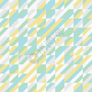 几何矢量抽象背景黄色插图三角形绿色卡片灰色墙纸背景图片