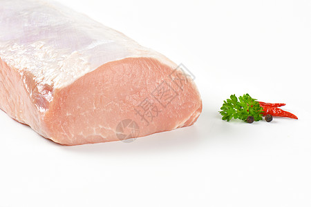 原生猪肉肠食物猪肉倾斜腰部背景图片