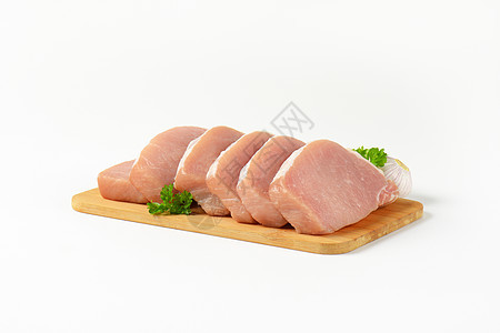 无骨猪排倾斜食物猪肉猪排印章腰部图片