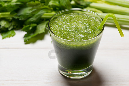 脱毒概念 一杯新鲜饮料绿色冰沙 菠菜玻璃柠檬果汁食物水果饮食薄荷蔬菜图片