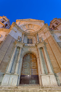 卡迪兹大教堂建筑物教会石头景观宗教旅游游览牧师建筑建筑学图片