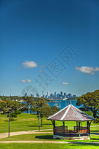 澳大利亚新南威尔士州 新南威尔士州假期休息中心摩天大楼长廊公园建筑旅游海岸草地图片