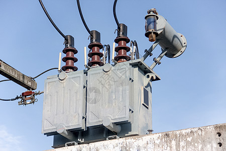 变压器绝缘子转换力量电压电缆电路活力电气警告金属图片