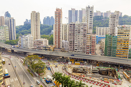 香港市中心失业贫困窗户天空建筑住宅世界街道高楼城市图片