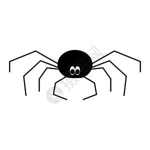 蜘蛛黑色图标图片