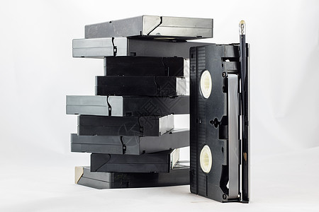 Cassette 寻找70年代的旧碎片数据录像机剪裁格式团体电影贮存磁带工作室技术图片