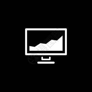 财务数据图标 业务概念 简单设计销售监控界面展示推介会图表桌面报告电子商务经济学图片