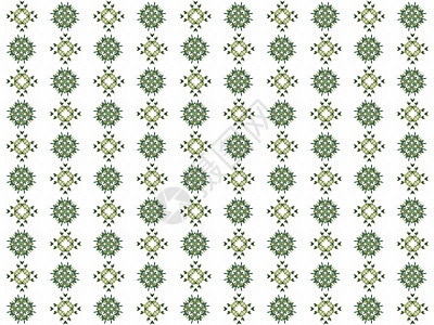 具有渲染抽象分形绿色图案的纹理创造力样本装饰风格插图绘画墙纸电脑艺术白色背景图片