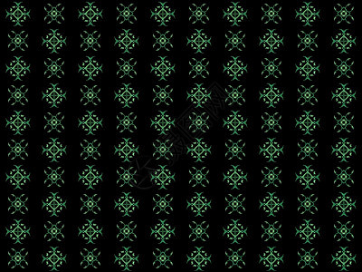 具有渲染抽象分形绿色图案的纹理艺术黑色创造力数字化样本装饰电脑插图墙纸绘画背景图片