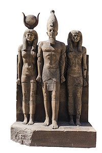 埃及石雕塑埃及旅行艺术宗教雕像法老人工制品国王寺庙石头古物图片