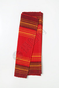 红棉牛肋骨床地垫棉布织物桌布餐垫高架台垫编织纺织品折叠图片
