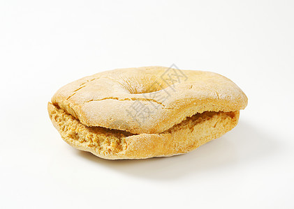 环形面包卷小吃面包食物烤箱甜甜圈形美食图片