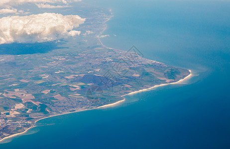 英国南部的悬崖从东伯恩 布赖顿 Engl旅行太空脱欧天空频道目的地边界海岸蓝天飞机图片