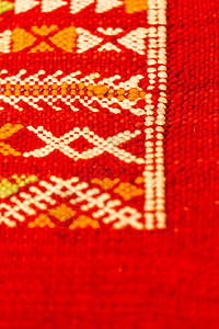 在充满活力的音调中手工制作的彩色地毯 供媒体Souke出售橙子市场装饰品地面纺织品艺术织物贸易店铺女士图片