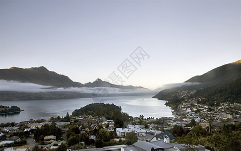 皇后镇 新西兰风景天空假期冒险旅游观光高山图片