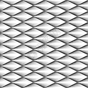 无缝渐变菱形网格图案 抽象几何背景设计织物白色插图风格马赛克纺织品灰色创造力装饰正方形图片