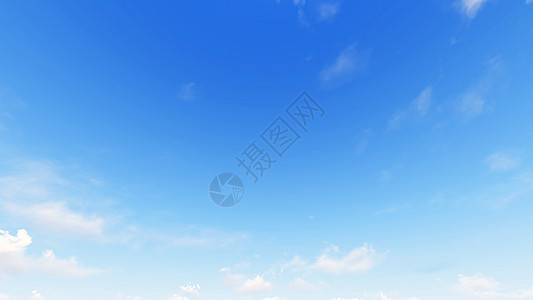 云蓝色天空抽象背景 3D 插图季节环境晴天天气积雨3d阳光水分阴霾沉淀背景图片