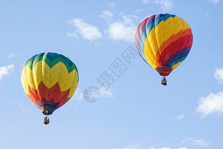 热气球漂浮旅行蓝色运输运动天空节日篮子充气空气图片