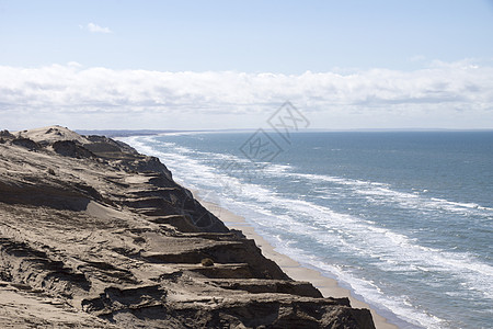 沙丘沙漠海岸自然力量流浪天空灯塔游客自然现象海景海事图片