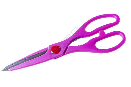 粉红色剪刀水平金属安全工作室学校白色刀具夹子工具工作图片