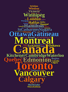 加拿大最大的人口普查大都市地区加拿大图片