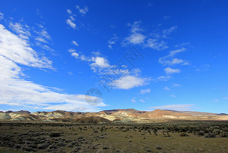 阿根廷丘布特河谷美丽的荒地风景编队峡谷爬坡旅行远足山脉岩石旅游沙漠图片